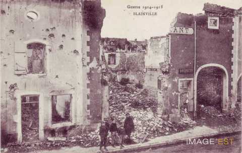 Maisons détruites (Blainville-sur-l'Eau)